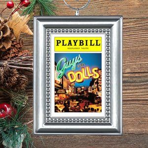 Guys And Dolls Broadway Musical Playbill Christmas‎ Tree Ornament